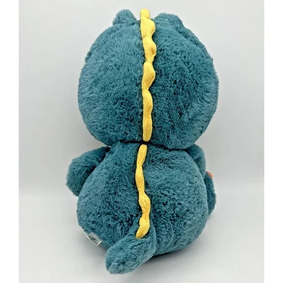 SPARK Create Imagine Teddy Bear w/Teal Blue Dino T-Rex Costume Plush Stuffed 18" - Picture 3 of 12